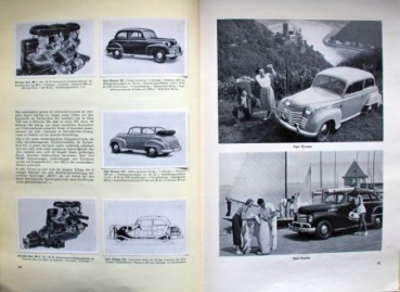 Austria Cigarettes "Deutsche Kraftfahrzeuge" Automobile-Scrapbook 1952 (8483)